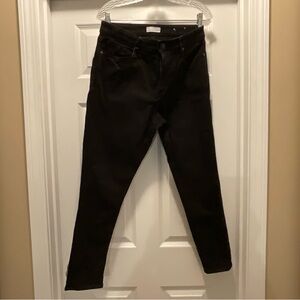 Loft curvy skinny black jeans 10/30